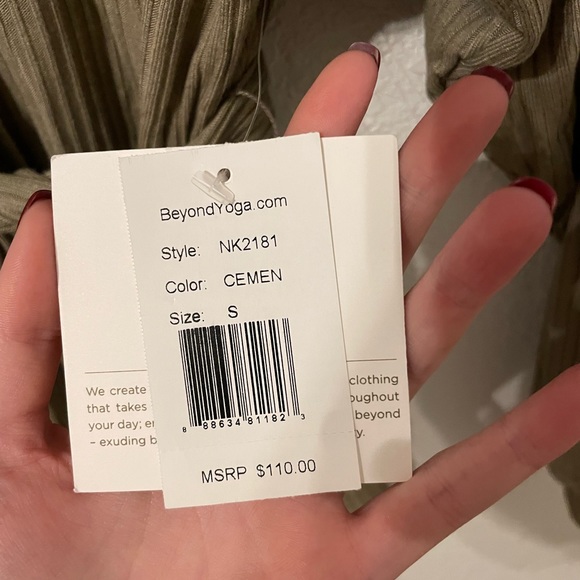 Beyond Yoga Ribbed Belted Coffee Run Cardigan - Picture 6 of 7